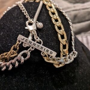 Jenny Bird Two-Tone Chain Necklace